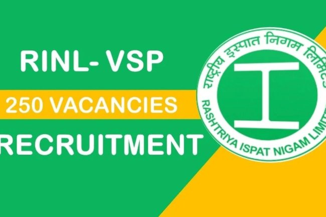 RINL-VSP में कई पद खाली 250 पद करें अप्लाई