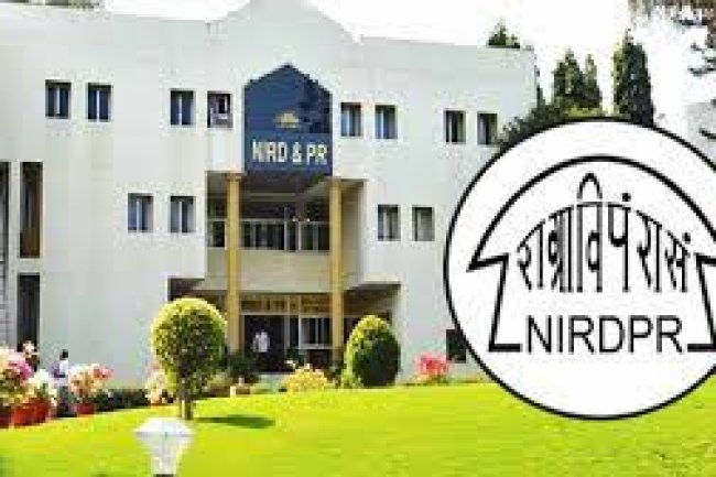 NIRDPR में रोजगार के अवसर 172 पद