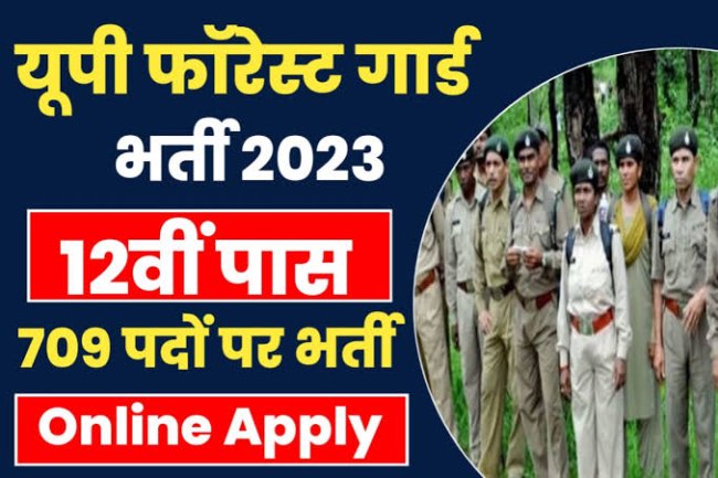 वनरक्षक एवं वन्य जीव रक्षक के लिए 709 पदों पर भर्ती  