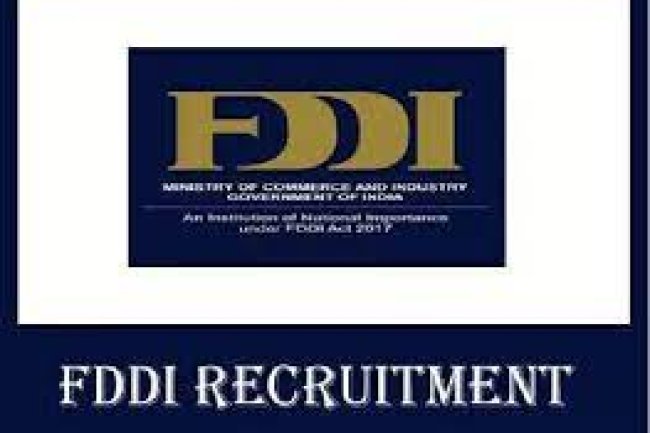 एफडीडीआई में विभिन्न पद रिक्त