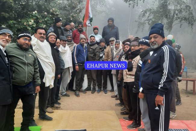 गुड मॉर्निंग ग्रुप ने मनाया गणतंत्र दिवस