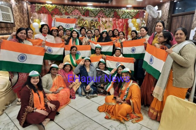 गणतंत्र दिवस पर महिलाओ ने लिया प्रकृति संरक्षण का संकल्प 