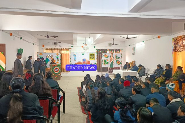 डाइट में मनाया गया गणतंत्र दिवस