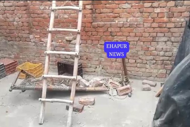 सीढ़ी से मकान में घुसने का प्रयास, शोर मचने पर वापस भागा संदिग्ध