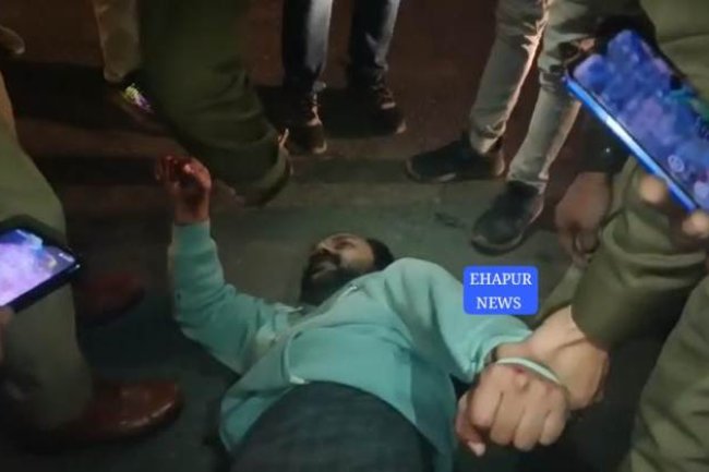 ऑटो व बाइक की भिड़ंत में बाइक सवार घायल