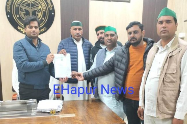 रास्ता खुलवाने को लेकर ज्ञापन 