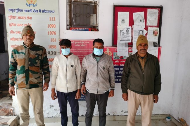 दो गैंगस्टर को पुलिस ने जेल भेजा