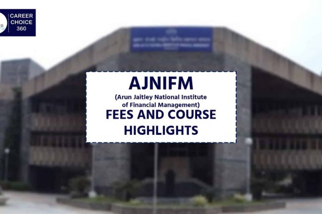 अरुण जेटली राष्ट्रीय वित्तीय प्रबंधन संस्थान में मौके